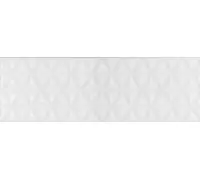 Керамическая плитка Kerama Marazzi Диагональ 25x75 белый структура обрезной 12119R